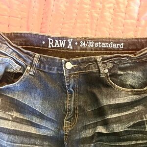 RAW X Dark Wash Jeans